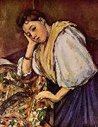 Paul Cezanne Junges italienisches Madchen Spain oil painting artist